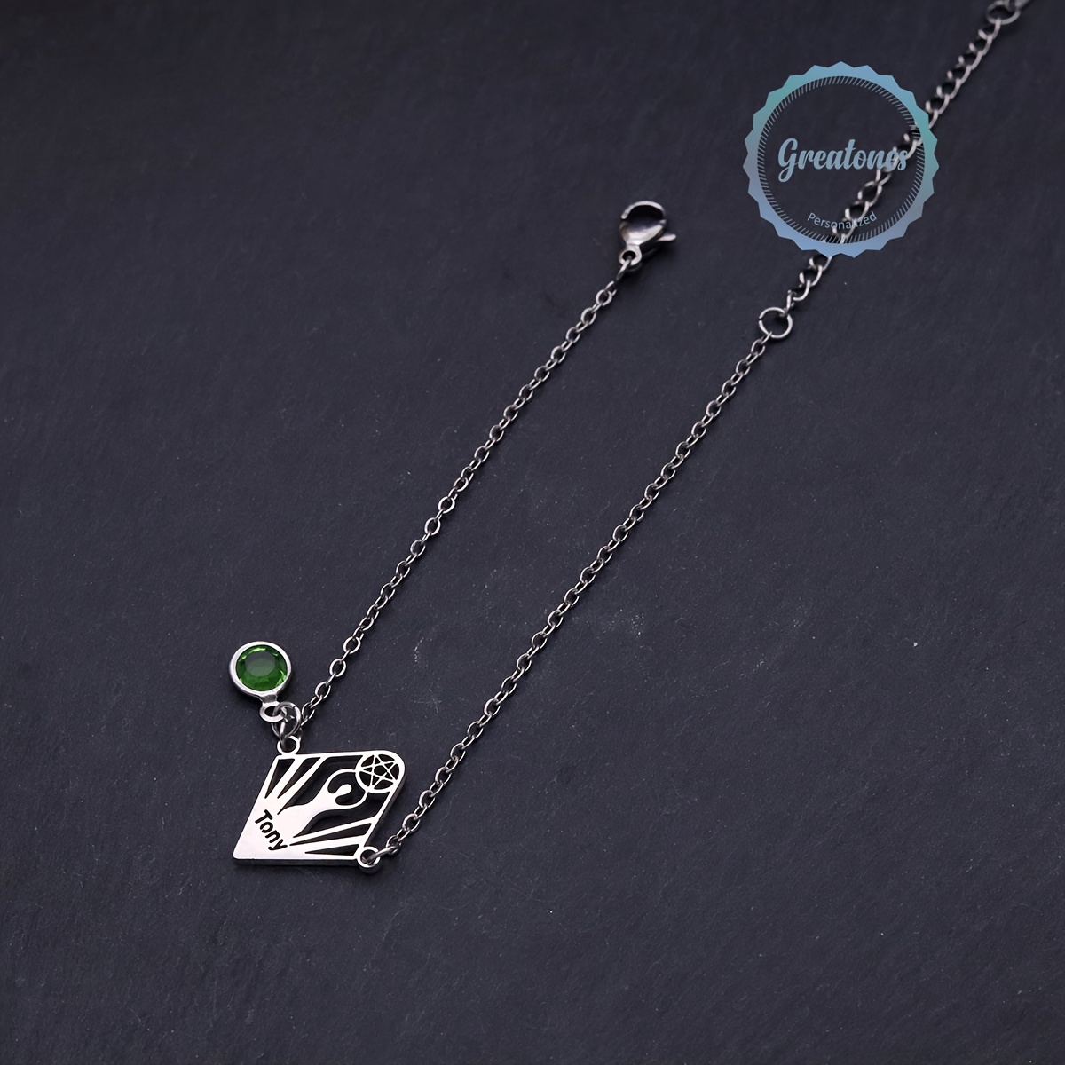 Custom Name Bracelet, Personalized Stainless Steel Gift for Men & Women